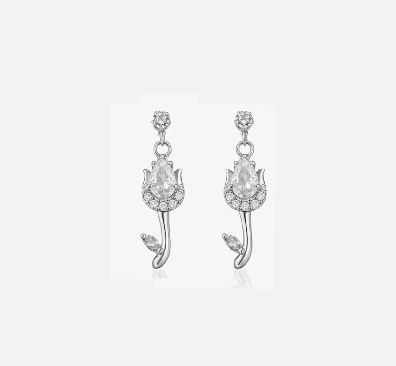Orecchini “Flowers Dyamond