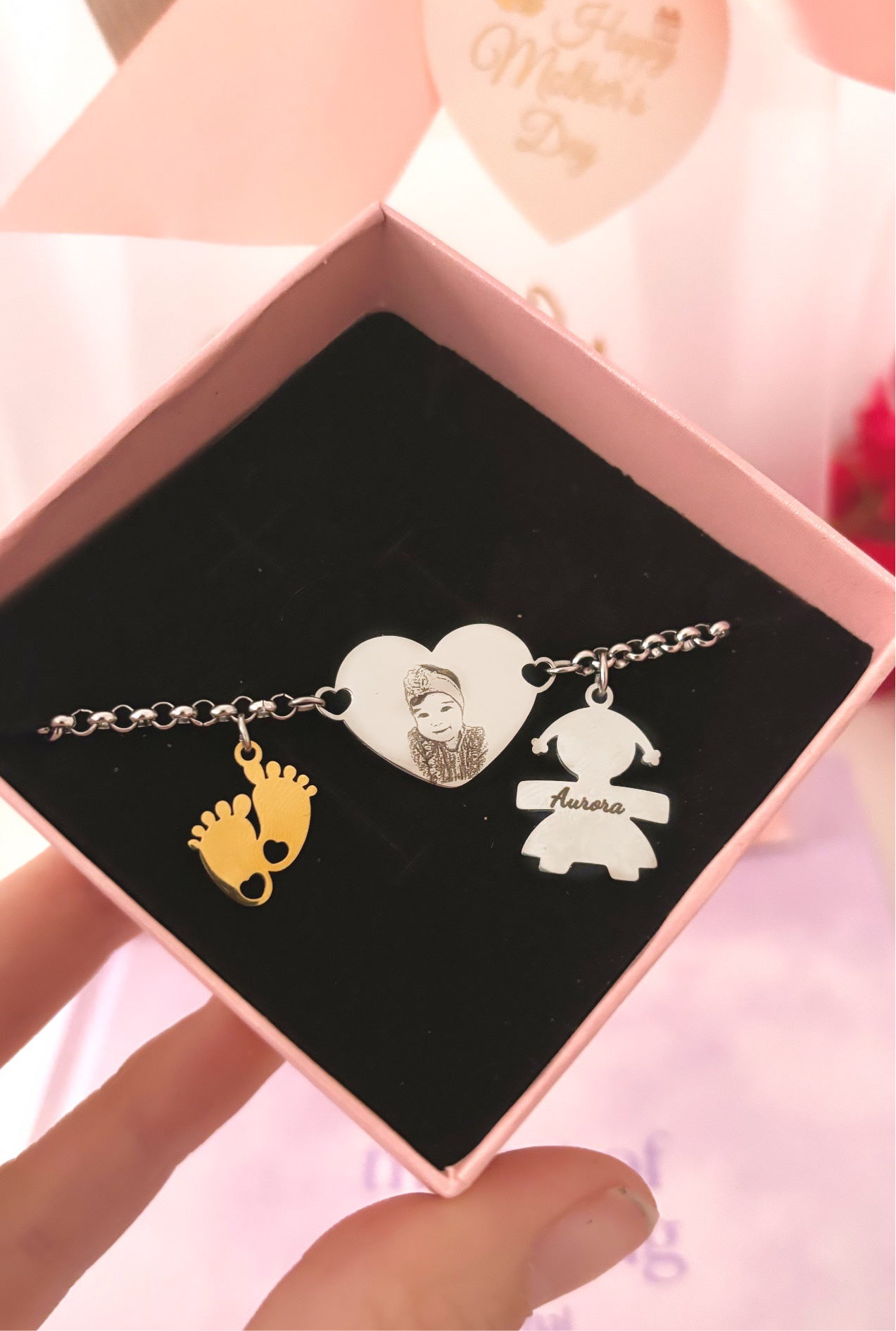 Bracciale Dolce Mamma personalizzabile