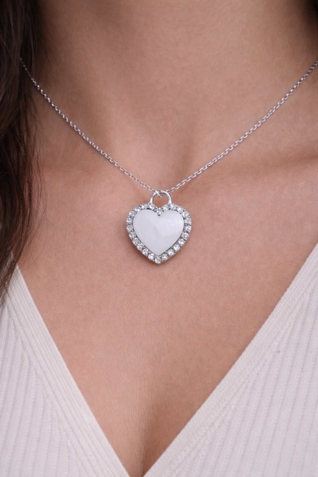 Collana  Cuore Dyamond personalizzabile
