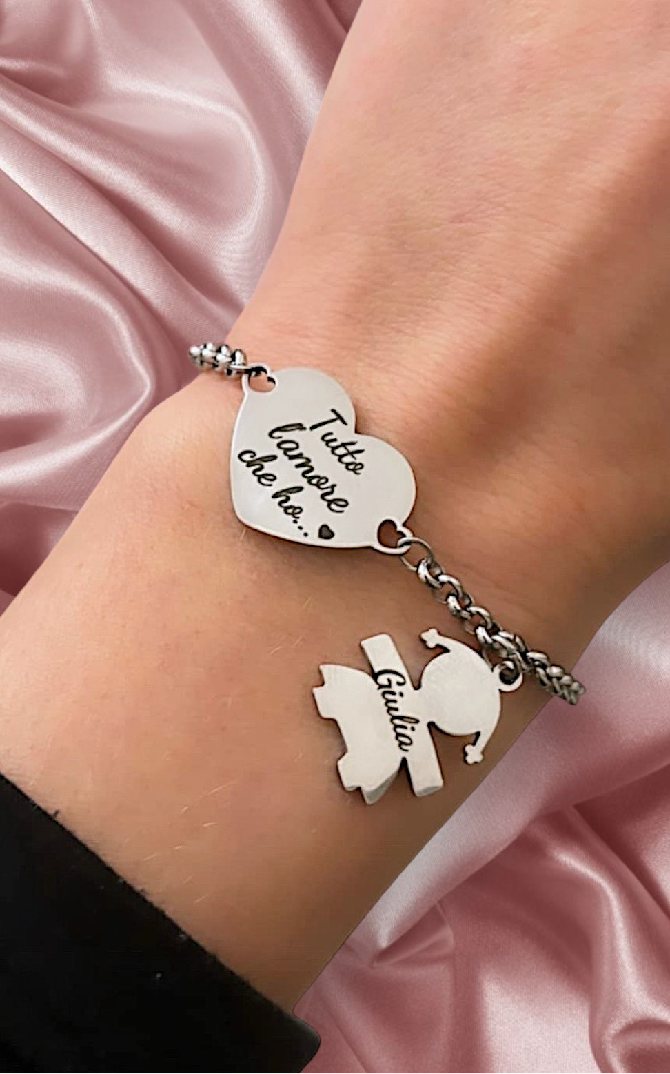 Bracciale Dolce Mamma personalizzabile