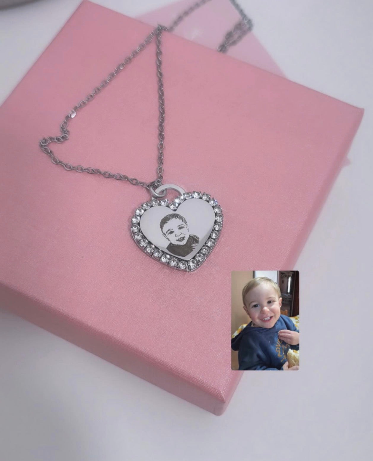 Collana  Cuore Dyamond personalizzabile