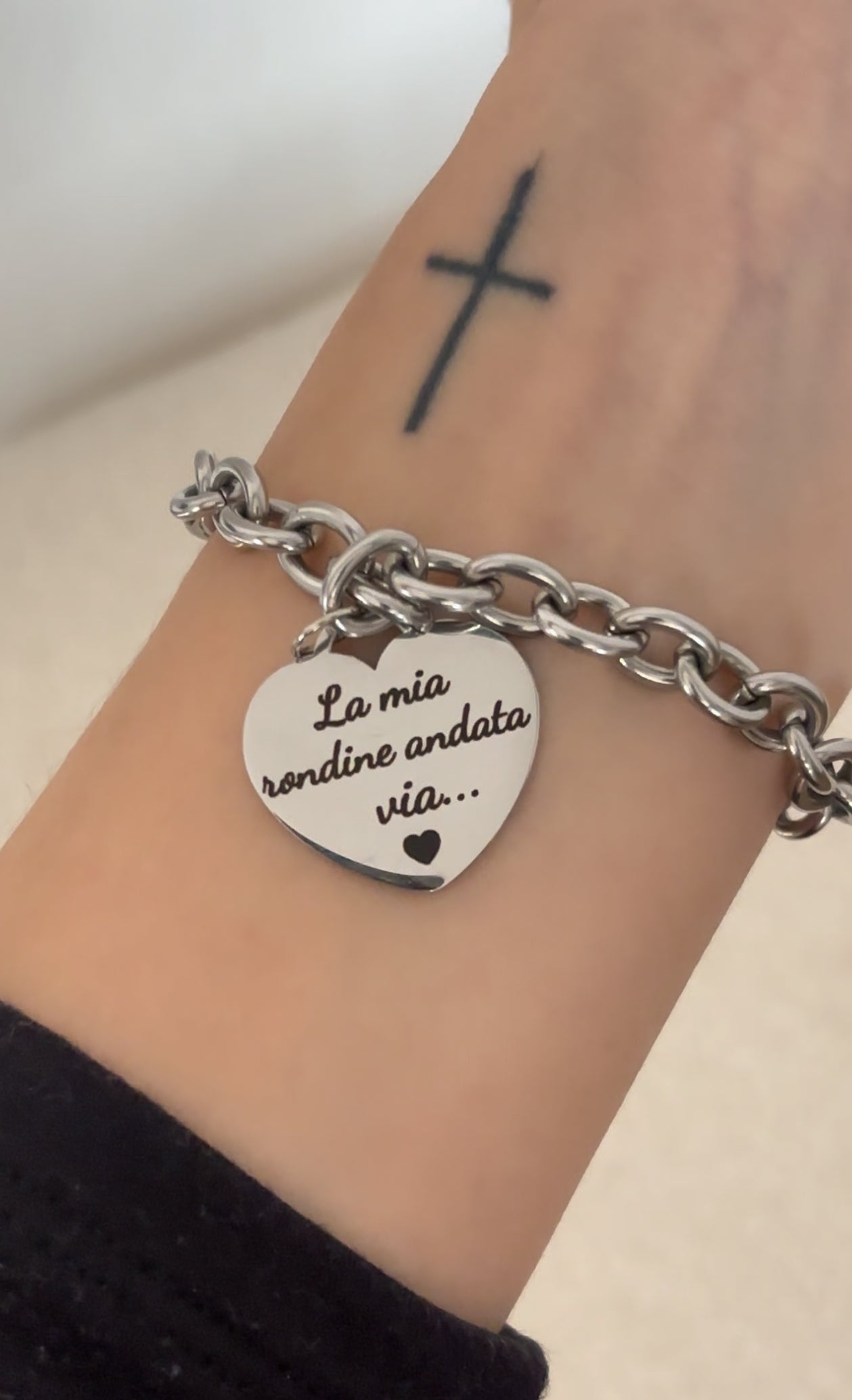 Bracciale a Catena personalizzabile con una tua foto o frase