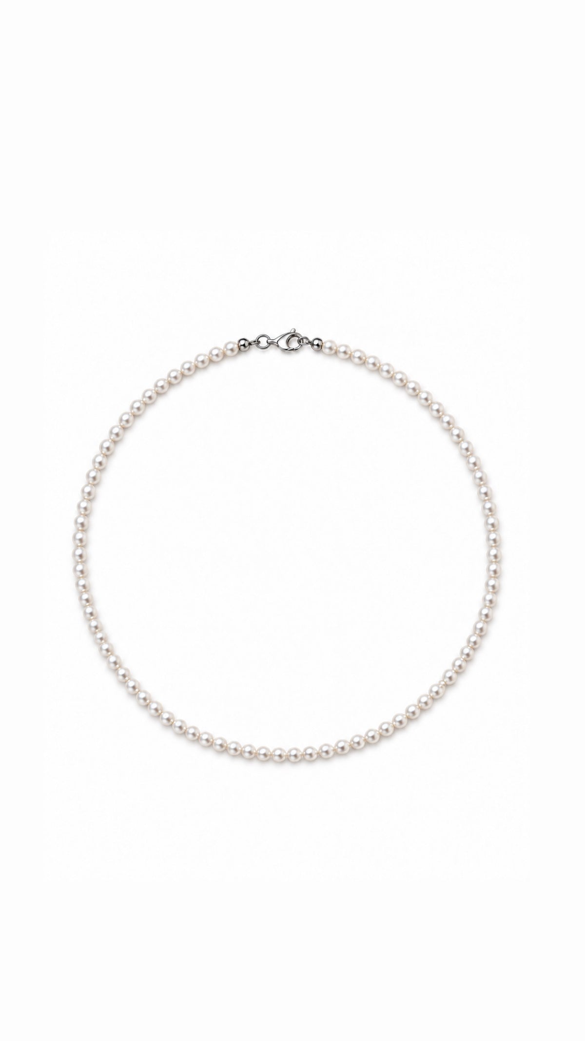 Collana con perline di  madreperla e resina (si può mettere un  ciondolo)