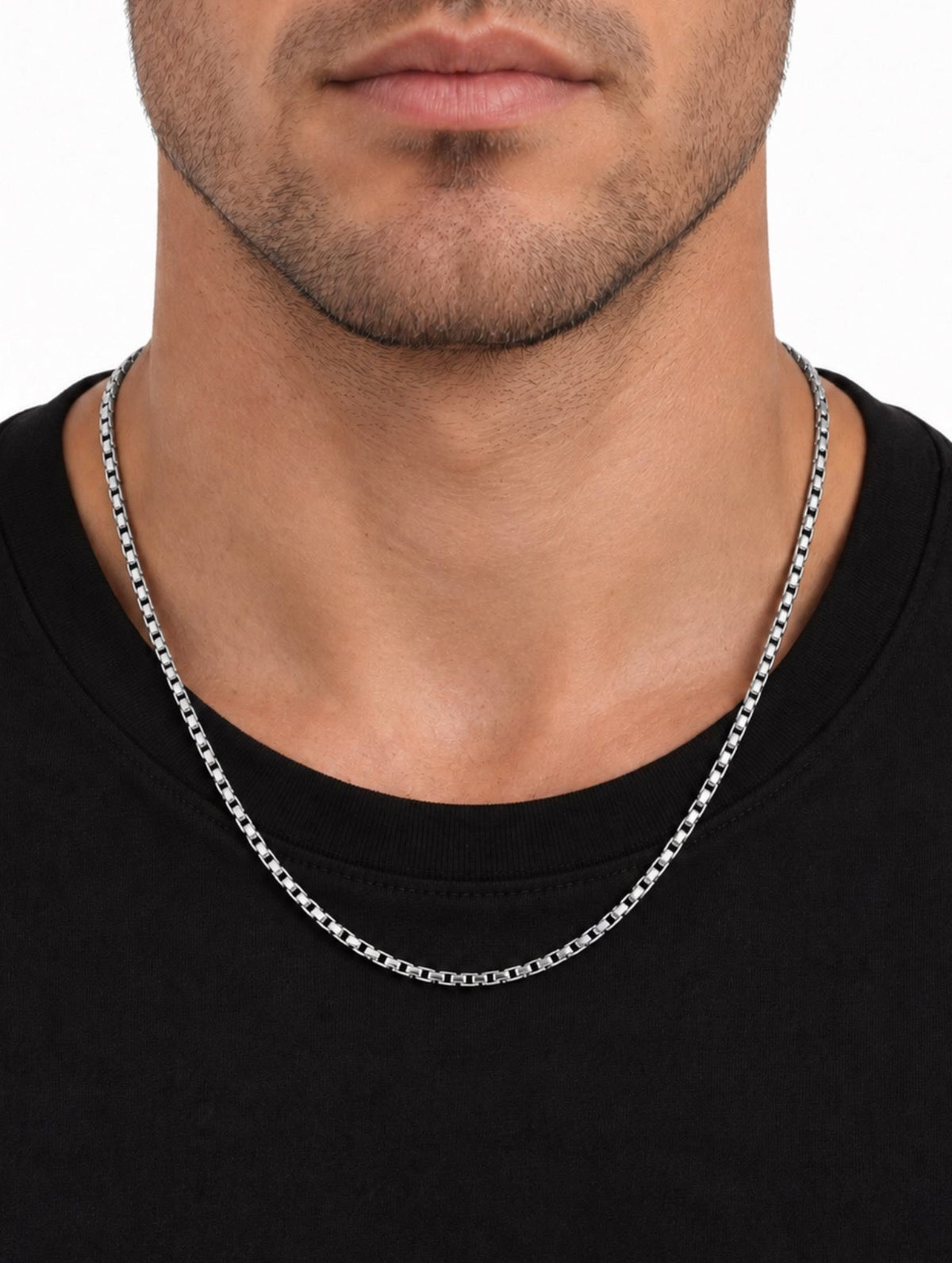 Collana unisex a scacchini