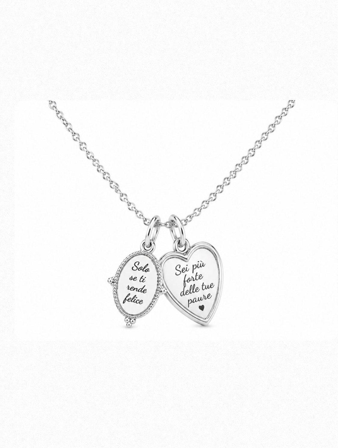 Set base collana più due ciondoli personalizzati