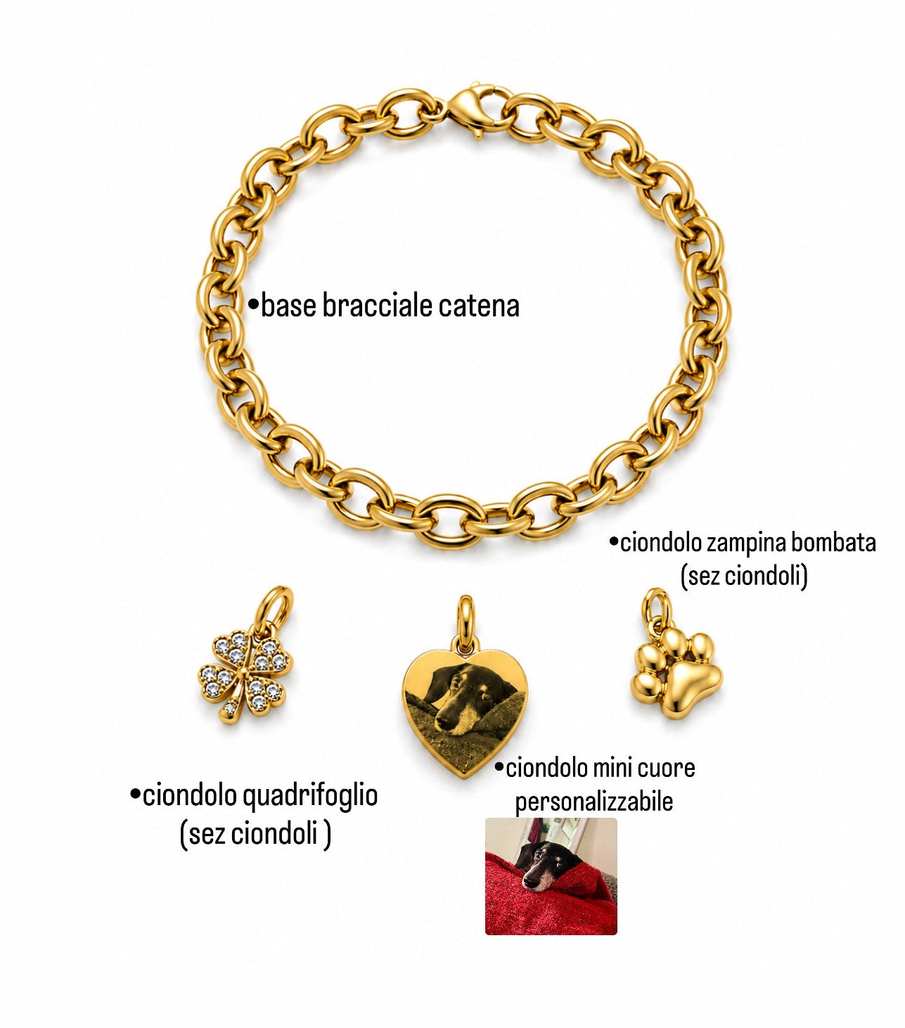 Crea il tuo Bracciale Personalizzato