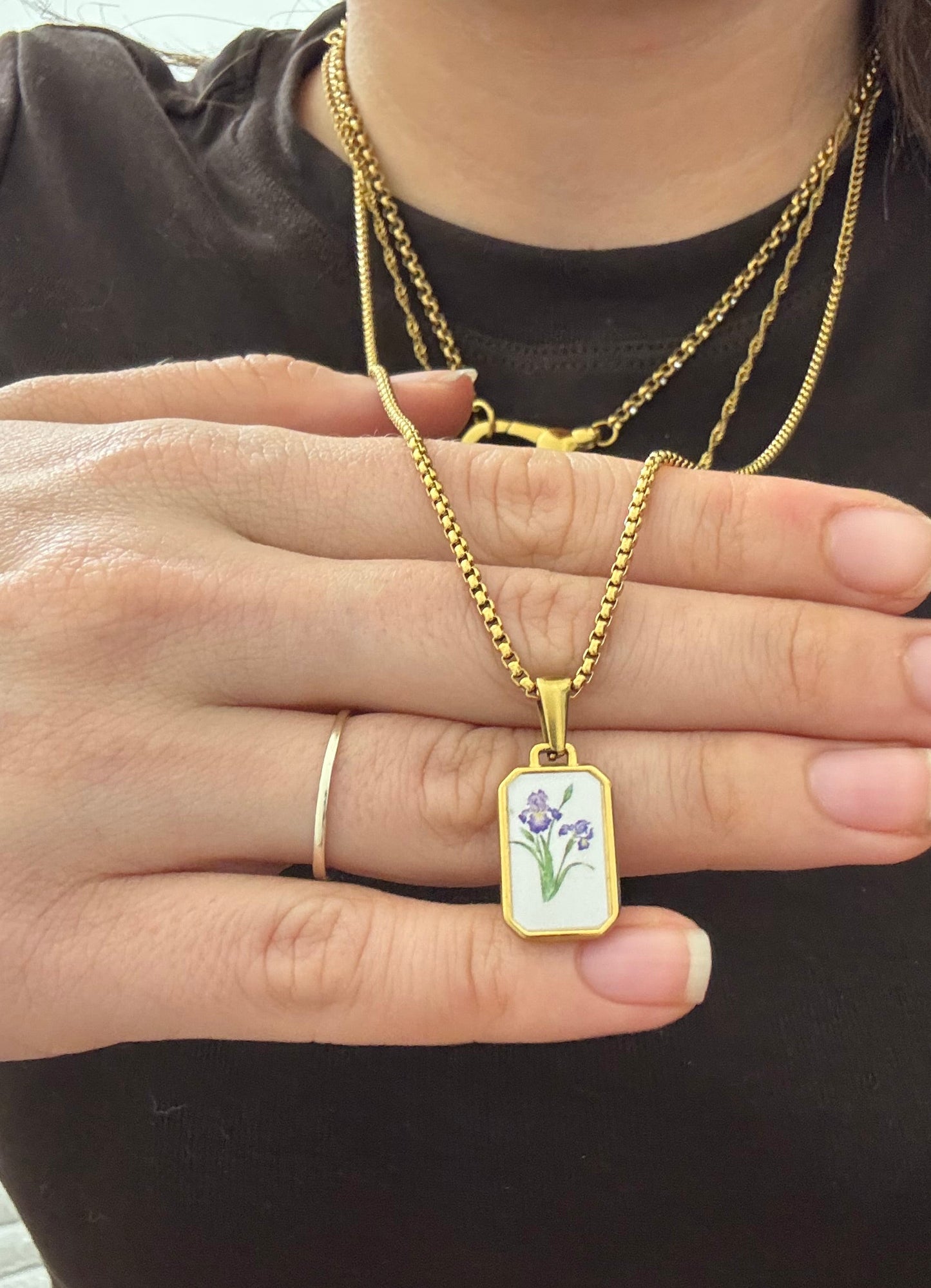 Ciondolo personalizzabile con una frase