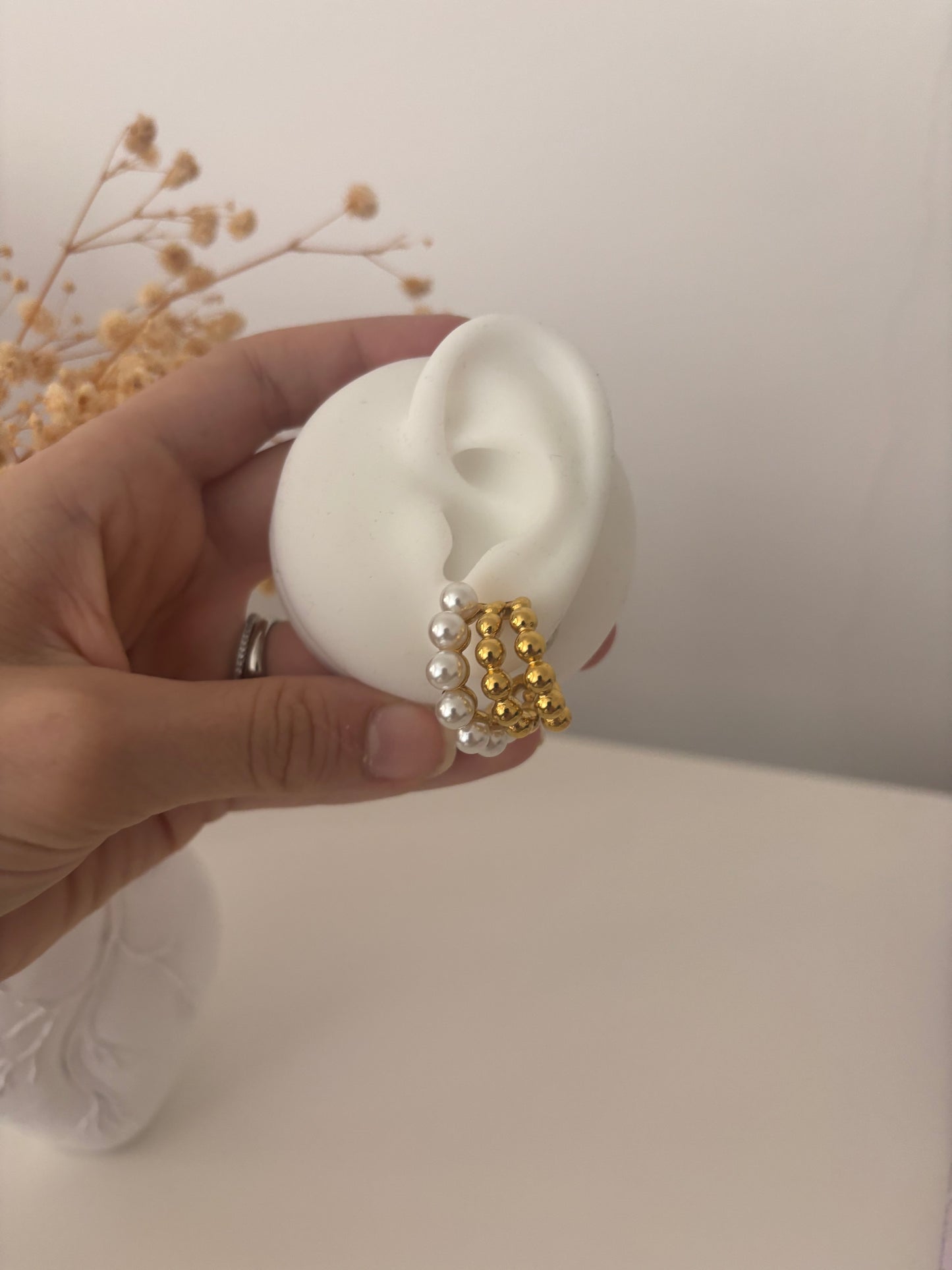 Orecchini Pearls 3in1