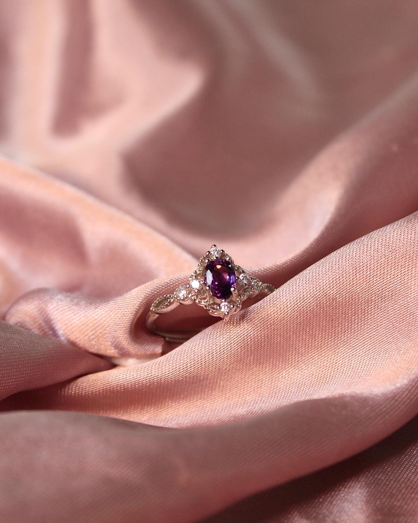 Anello “Ametyst Gio’ “ arg 925