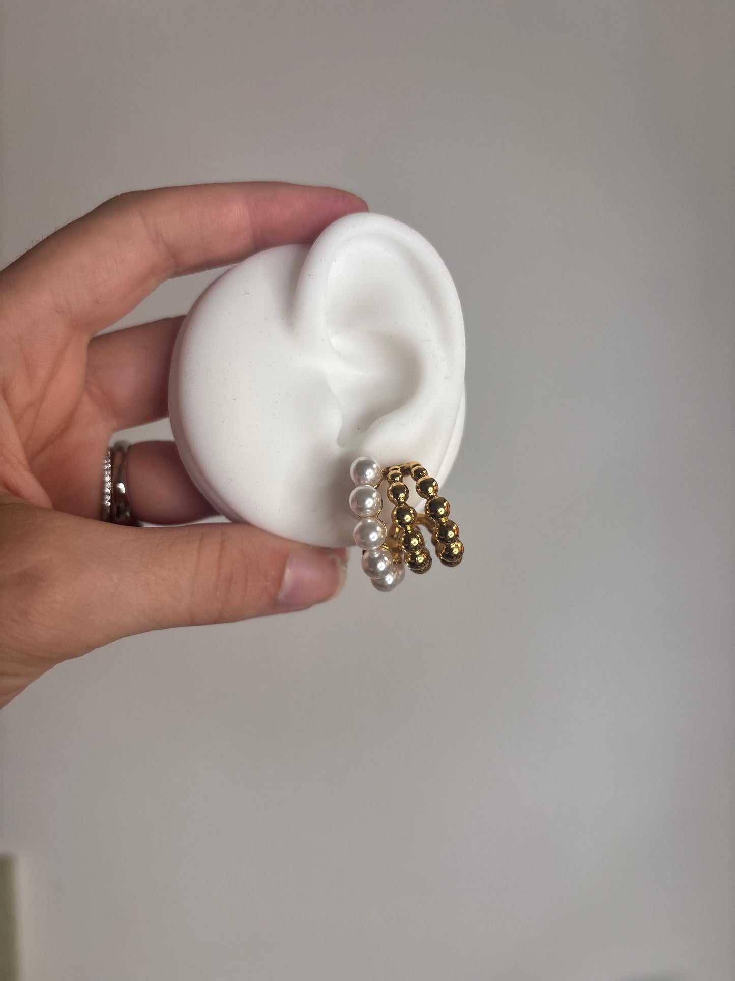 Orecchini Pearls 3in1
