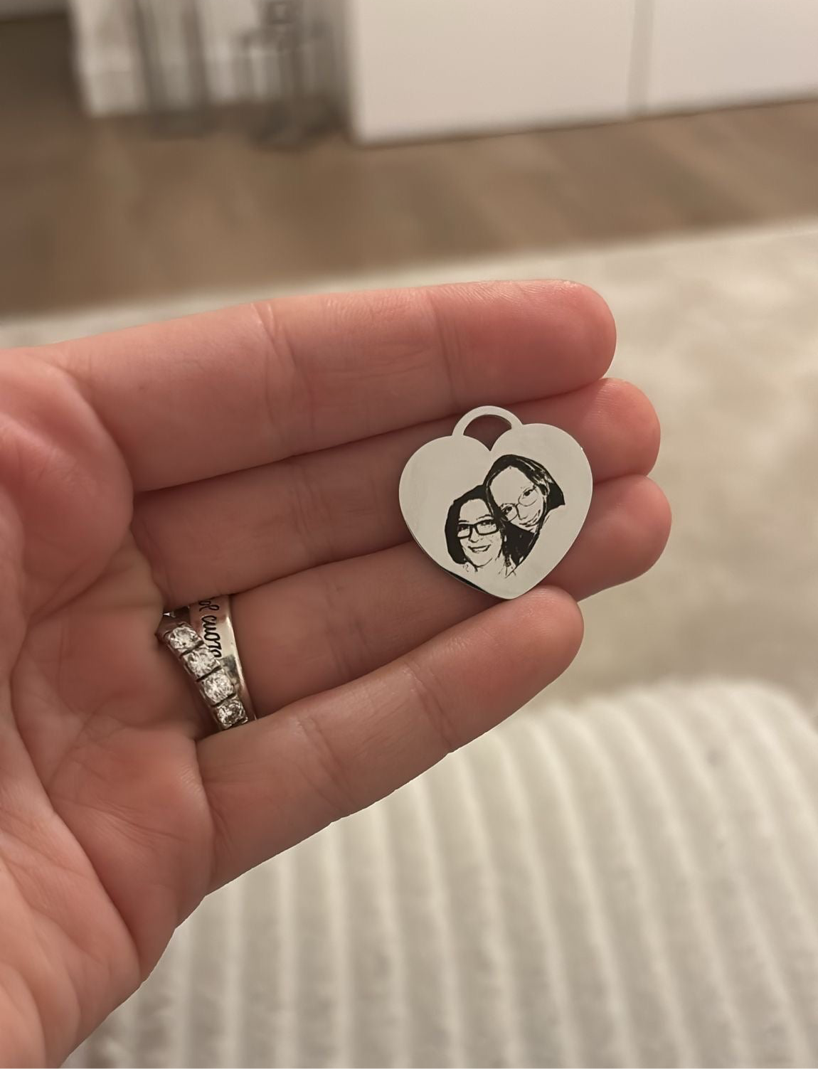 Solo ciondolo con incisione personalizzata
