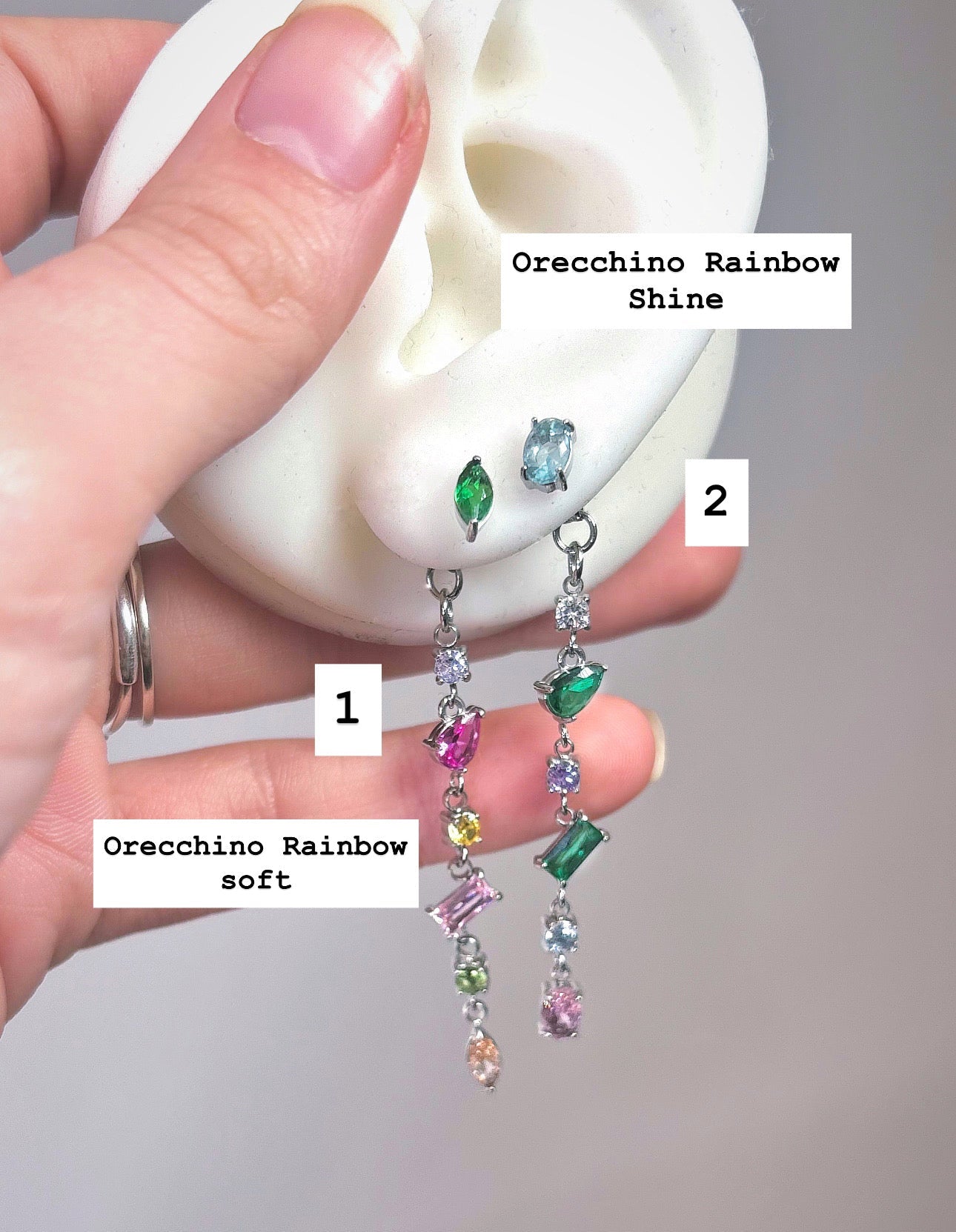 Orecchini Rainbow