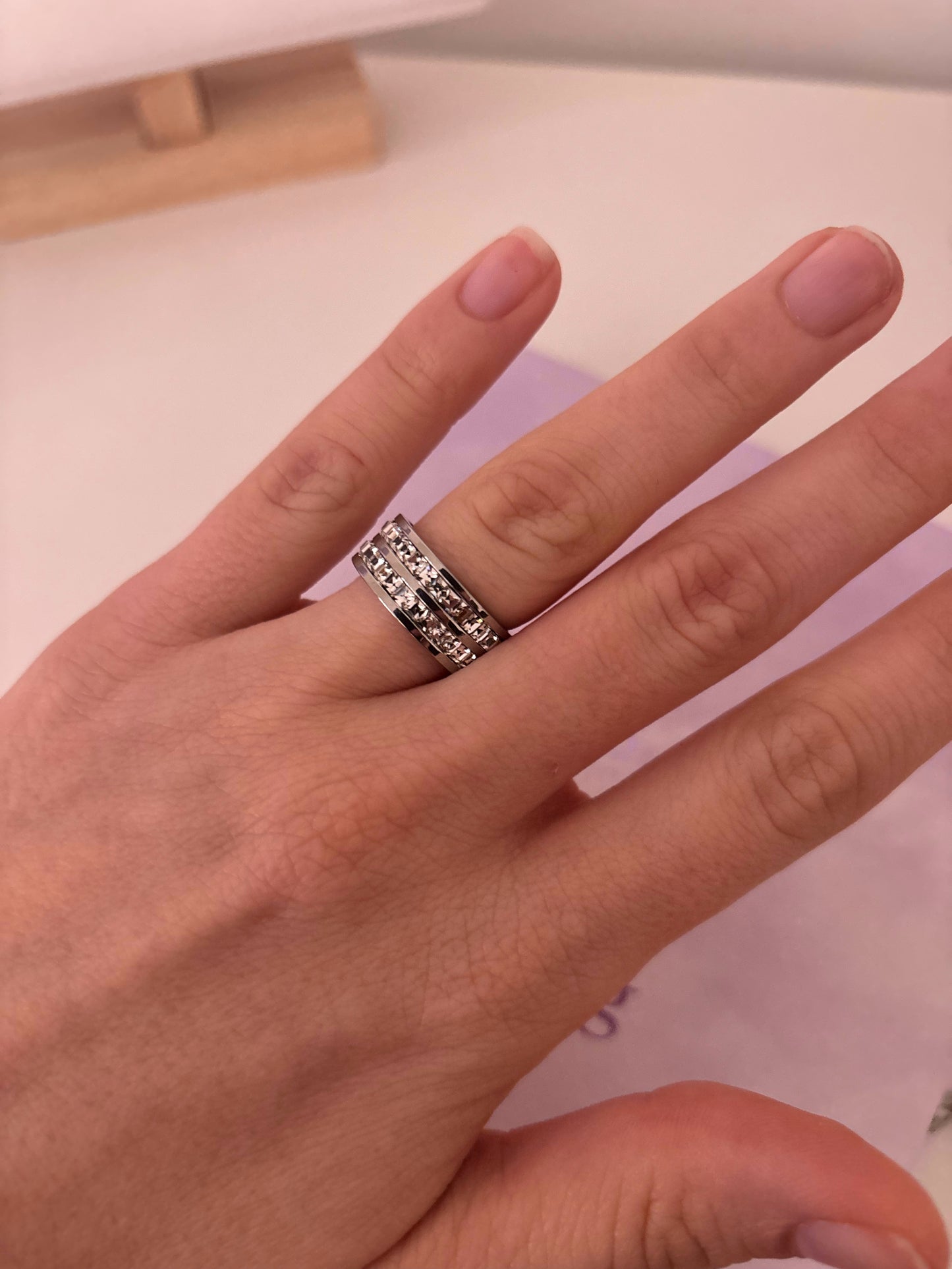 Anello doppia fedona (1 pezzo)
