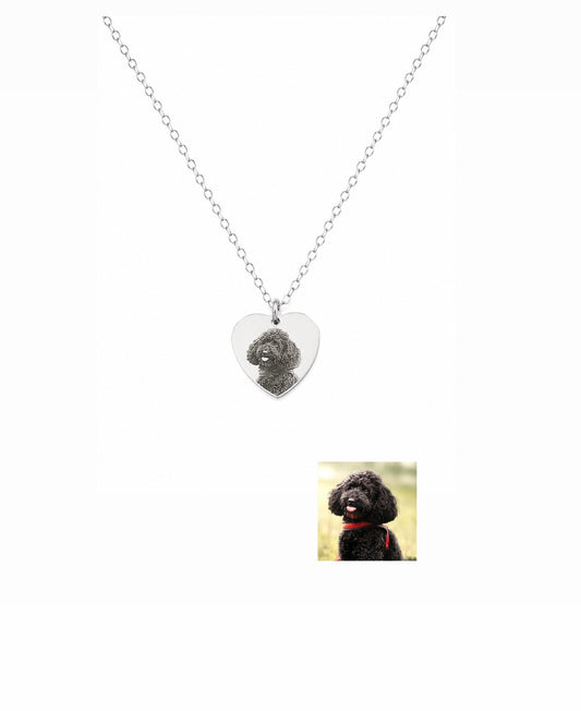 Collana cuore mini (1,4cm) personalizzabile